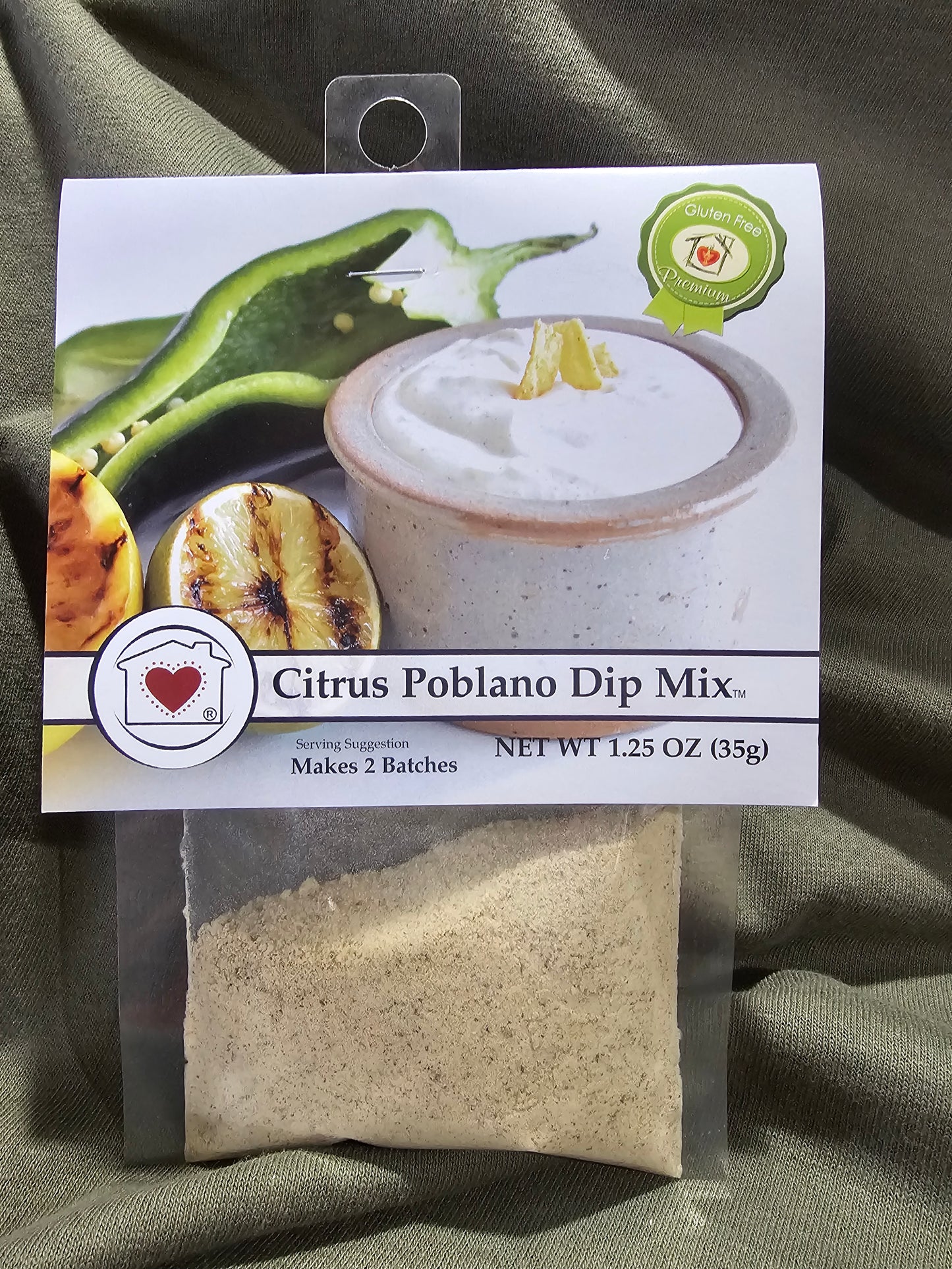 Citrus Poblano Dip Mix