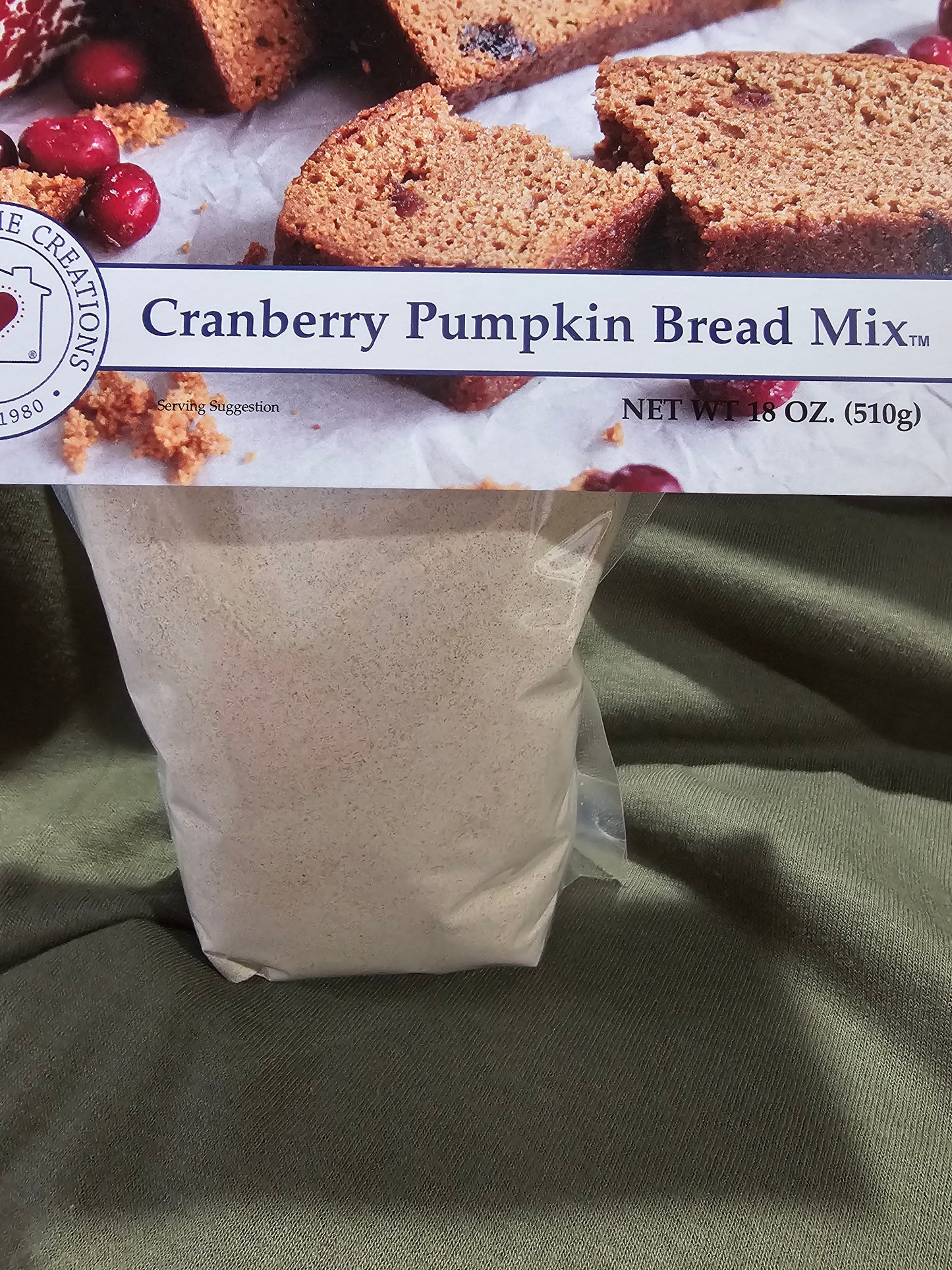 Cranberry Pumpkin Bread Mix