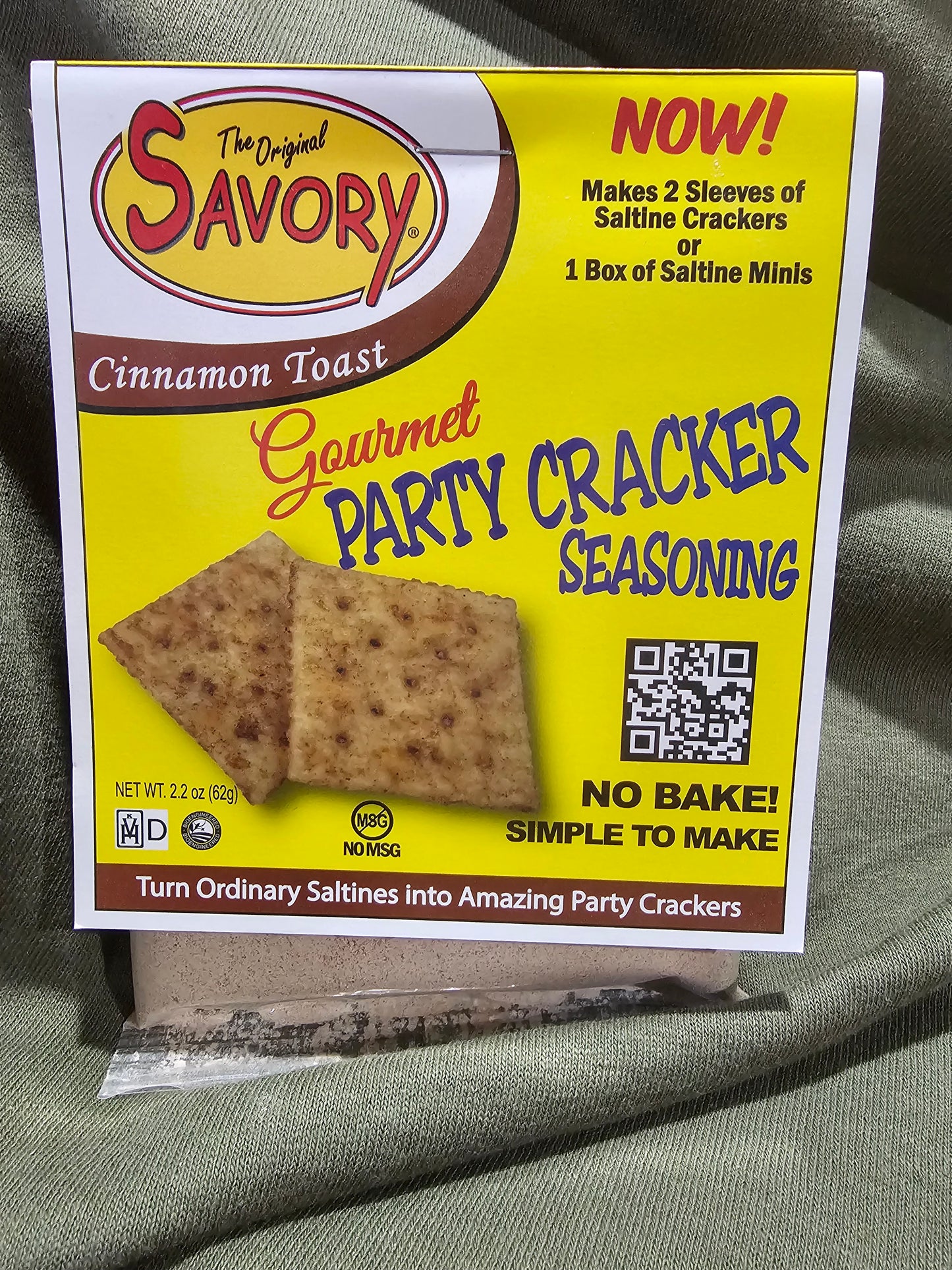 Cinnamon Toast Savory Cracker Seasoning