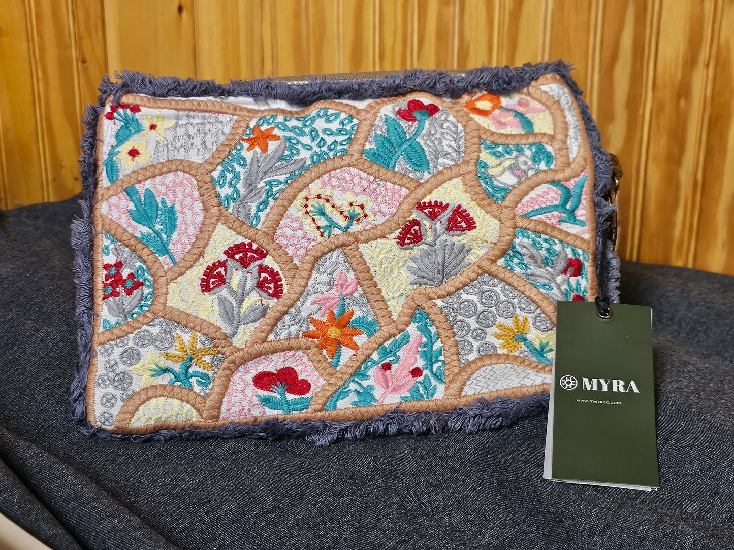 Mosaic Garden Clutch