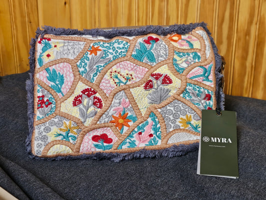 Mosaic Garden Clutch